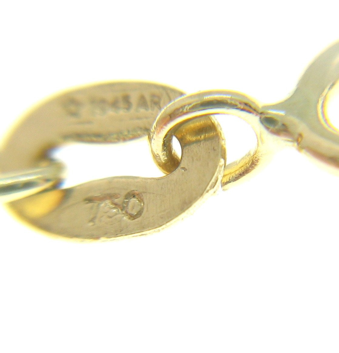 18 karatų geltono aukso vėrinys su pakabučiu, inkrustuotu 40.00 ct lašo formos facetuotu citrinu - Image 2