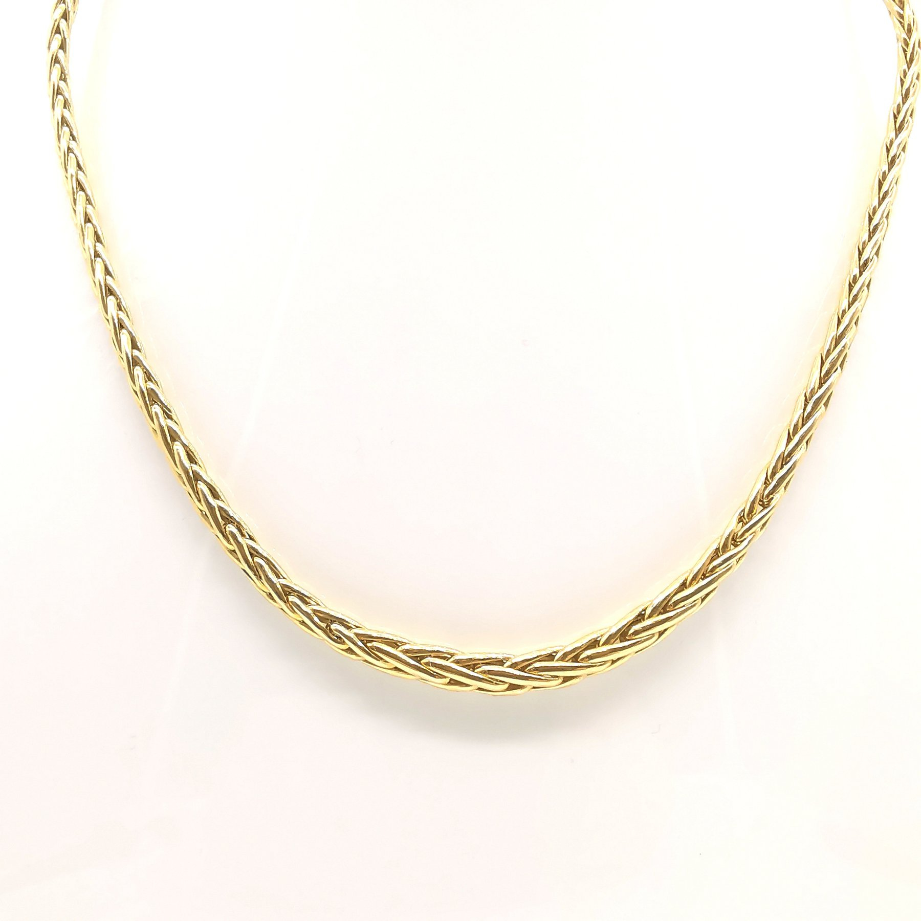 18 karatų geltono aukso grandinėlė („Palm chain“ tipo) - Image 5