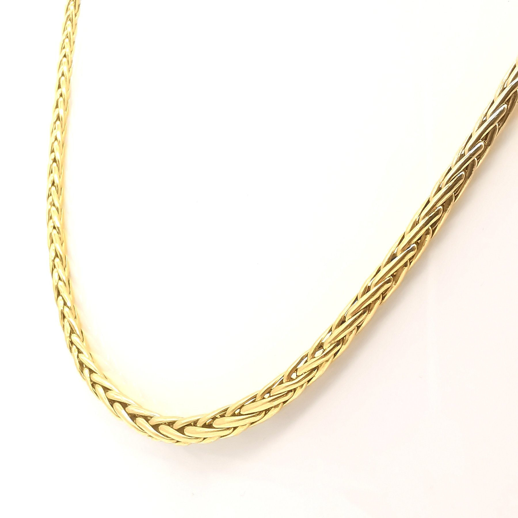 18 karatų geltono aukso grandinėlė („Palm chain“ tipo) - Image 4