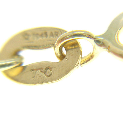 18 karatų geltono aukso vėrinys su pakabučiu, inkrustuotu 40.00 ct lašo formos facetuotu citrinu — Deimora papuošalai