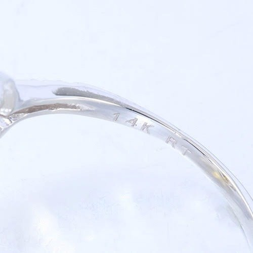 Išskirtinio dizaino 14 karatų baltojo aukso žiedas su 5.00 ct ovalo formos citrinu ir 6 briliantinio šlifavimo deimantais - Image 7