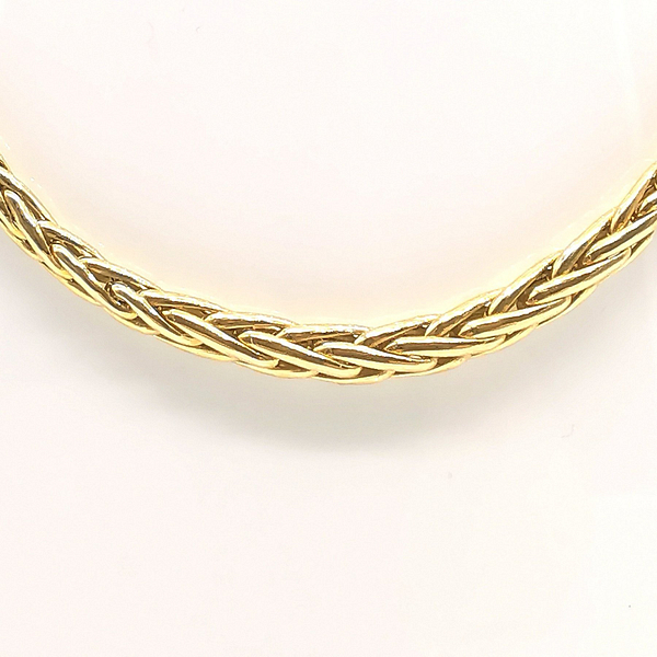 18 karatų geltono aukso grandinėlė („Palm chain“ tipo)