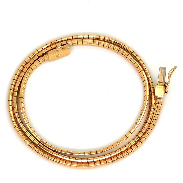 Klasikinė 18 kt. geltono aukso Unisex grandinėlė (42 cm, 15.92 g)